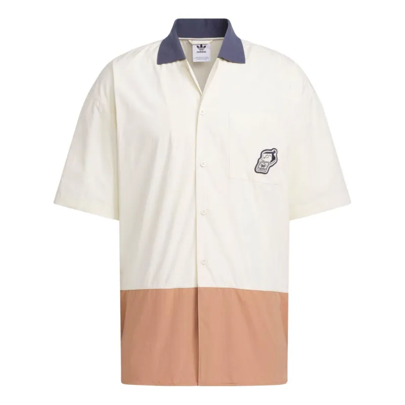 Adidas Originals x Yu Nagaba V-Day Shirts 'White Orange' IS0634 sold by KicksCrew