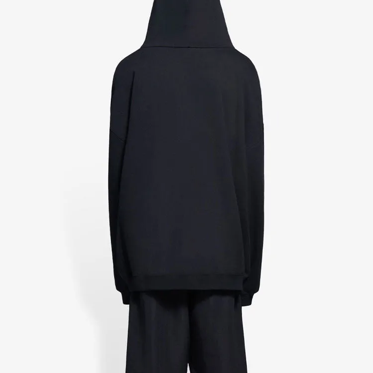 Balenciaga Embroidered BB Crest Hoodie 'Black' 620973TKV721069 sold by KicksCrew product image thumbnail 5