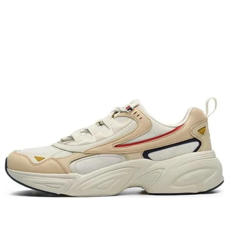 FILA Cube Running Shoes 'White Beige' F12M216130FWS sold by KicksCrew