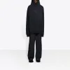 Balenciaga Embroidered BB Crest Hoodie 'Black' 620973TKV721069 sold by KicksCrew