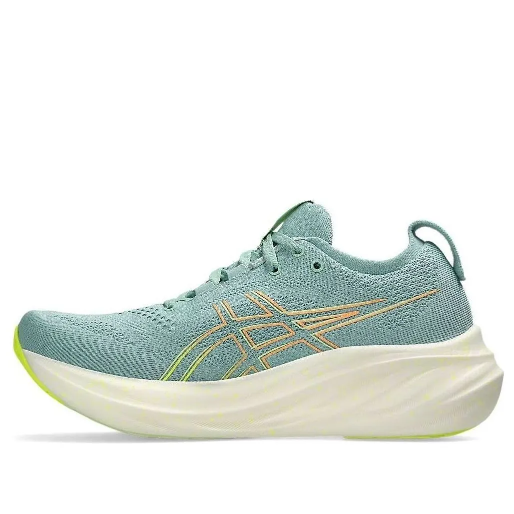 (WMNS) ASICS GEL-NIMBUS 26 Sneakers 'Green White' 1012B602-301 sold by KicksCrew