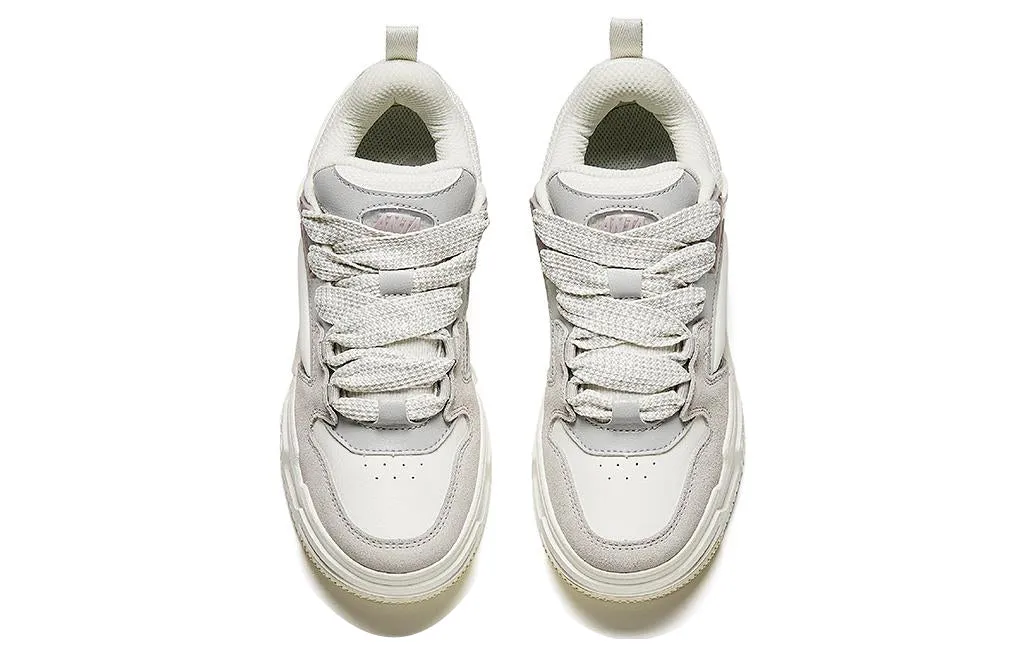 (WMNS) ANTA Skateboarding Series Sneakers 'White Grey' 922348001-4 sold by KicksCrew product image thumbnail 3