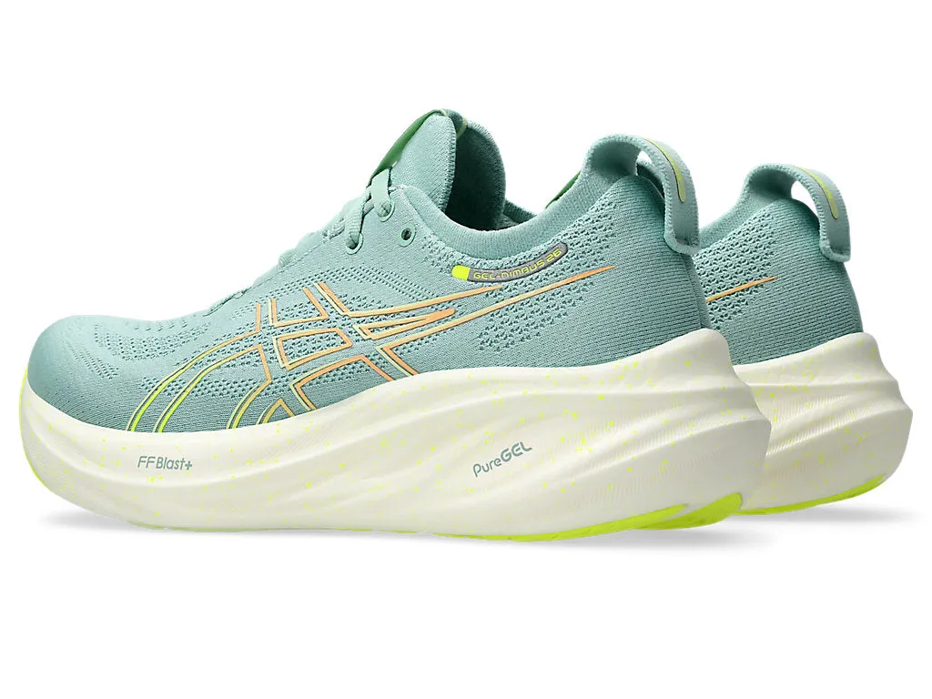 (WMNS) ASICS GEL-NIMBUS 26 Sneakers 'Green White' 1012B602-301 sold by KicksCrew product image thumbnail 4