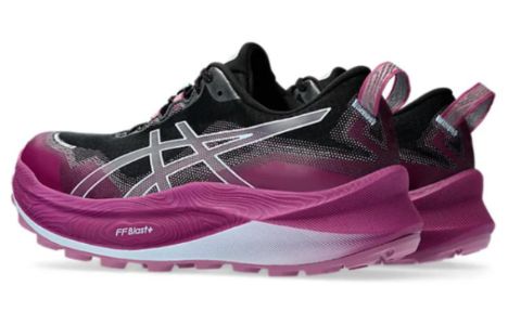 (WMNS) ASICS Trabuco Max 3 'Black Dark Fuchsia' 1012B606-001 sold by KicksCrew
