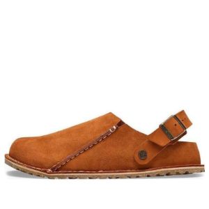 Birkenstock Lutry Premium Suede Suede Leather 'Mink' 1025335 sold by KicksCrew