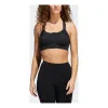 (WMNS) adidas Tlrd Impact Luxe Training High-Support Zip Bra 'Black' HC7497 sold by KicksCrew