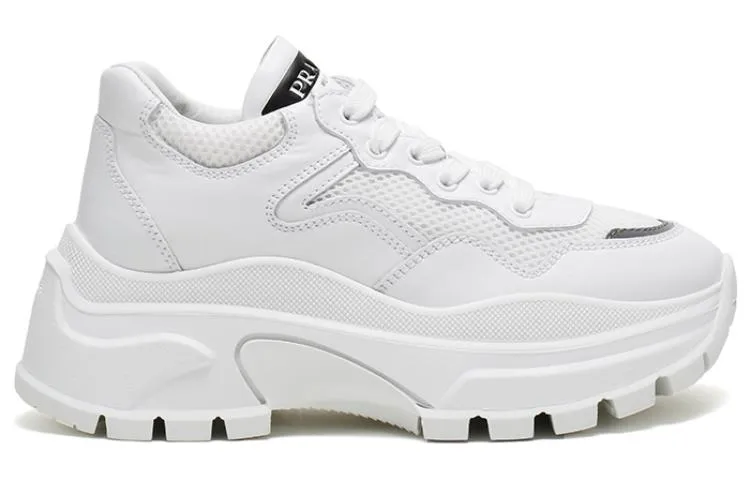 (WMNS) PRADA Centaurus Sneakers 'White' 1E880L_3L37_F0009_F_075 sold by KicksCrew product image thumbnail 2