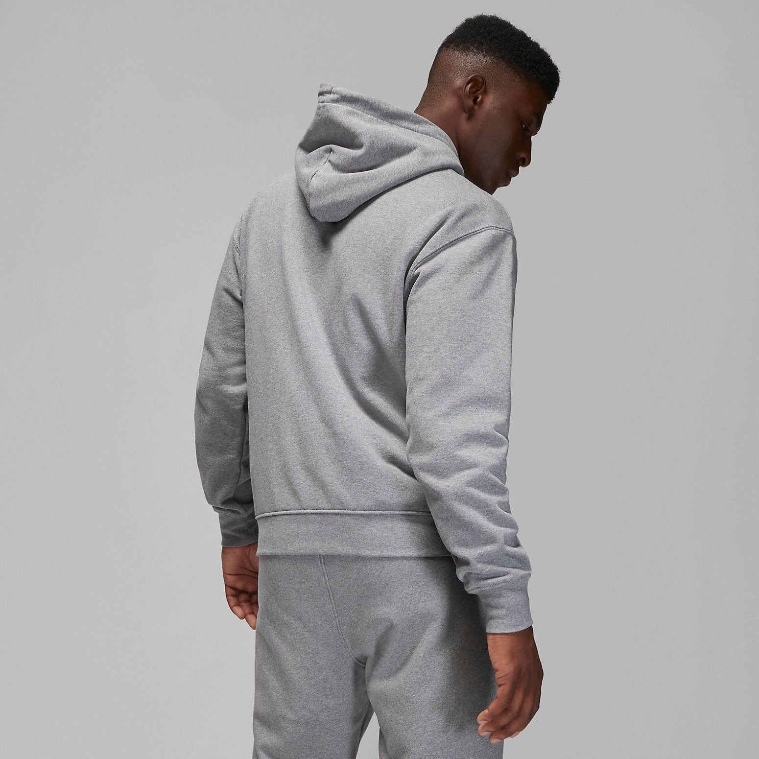 Air Jordan Flight Fleece Pullover Hoodie 'Carbon Heather' DQ7338-091 sold by KicksCrew product image thumbnail 4