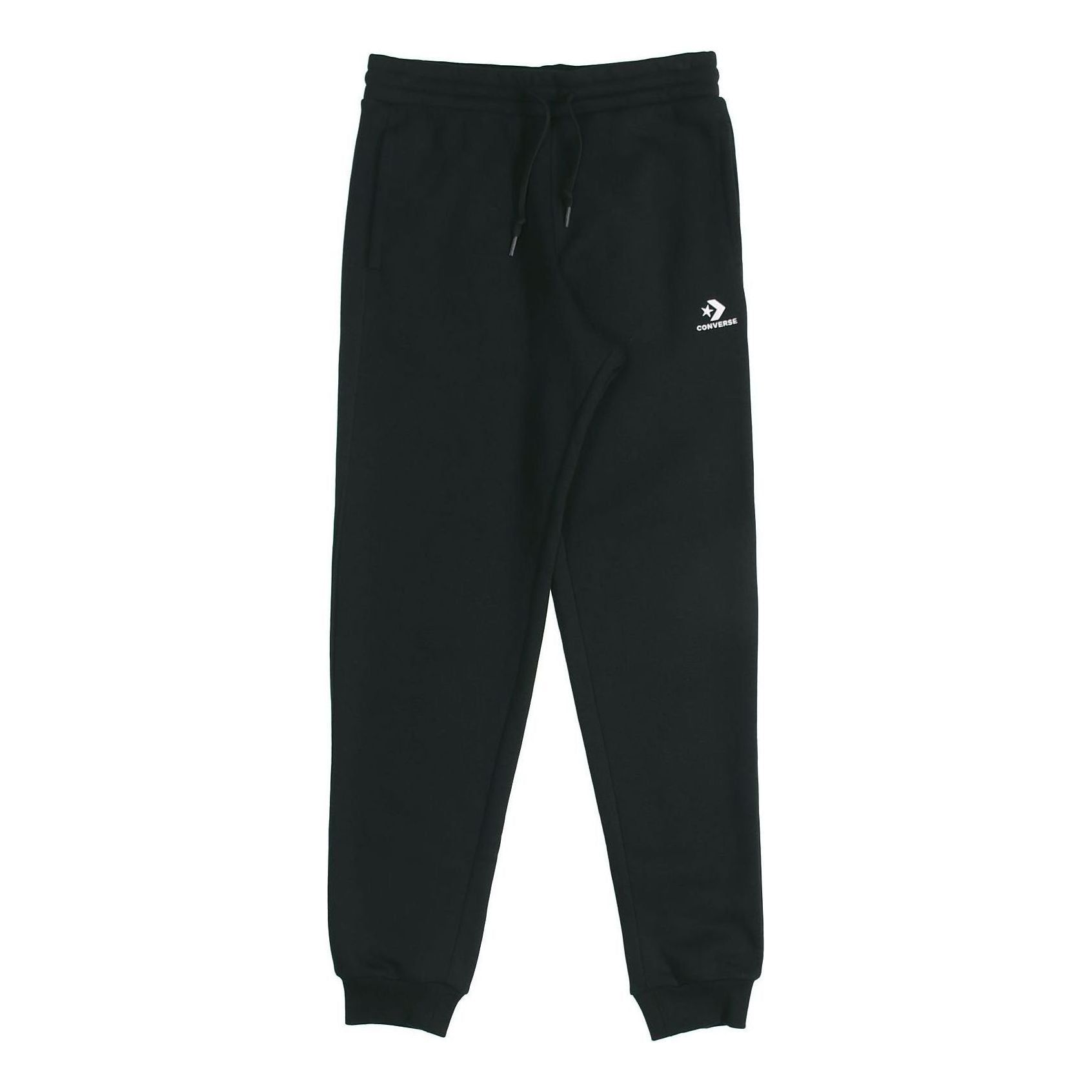 Converse Go To Star Chevron Standard-Fit Fleece Sweatpants 'Black' 10019925-A01 sold by KicksCrew
