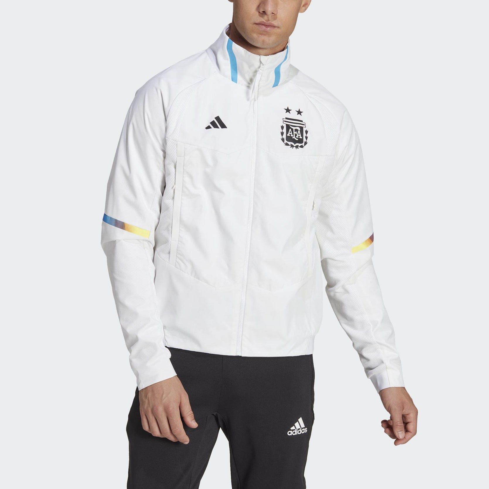 adidas Argentina Game Day Anthem Jacket 'White' IC4446 sold by KicksCrew product image thumbnail 2