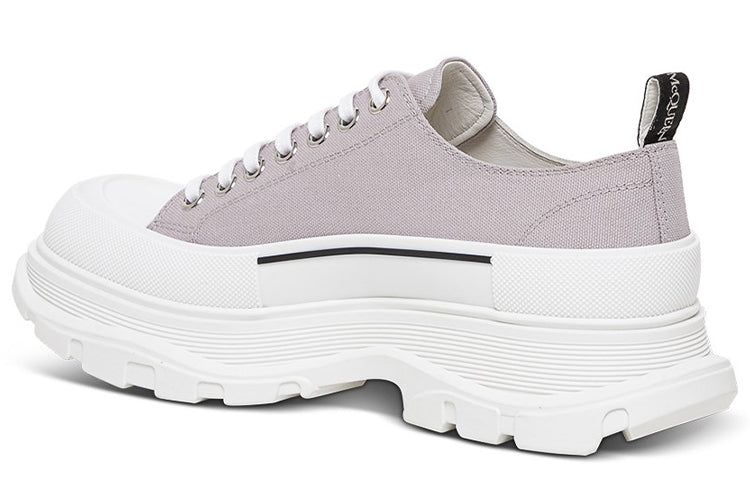 Alexander McQueen Tread Slick Canvas Sneakers 'Lilac White' 604257W4MV21331 sold by KicksCrew product image thumbnail 4