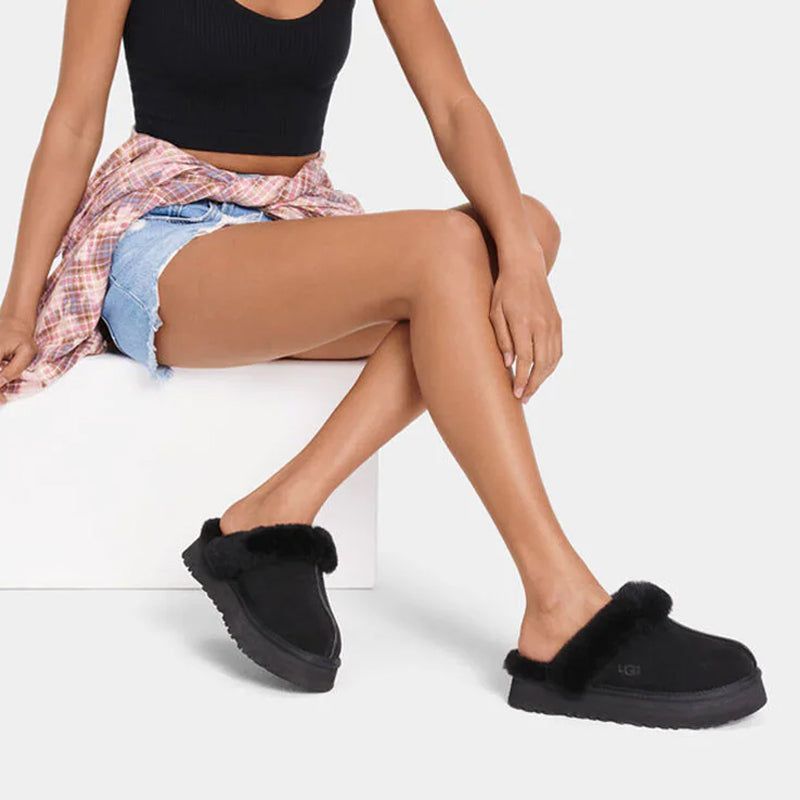 (WMNS) UGG Disquette Slipper 'Black' 1122550-BLK sold by KicksCrew product image thumbnail 8