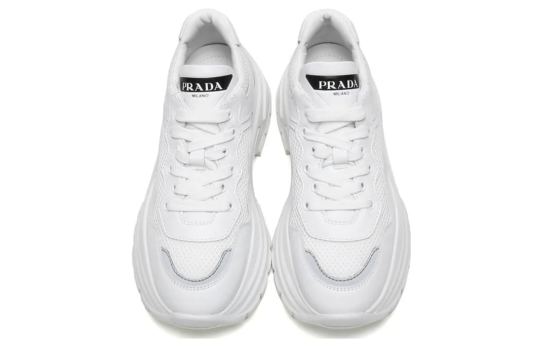 (WMNS) PRADA Centaurus Sneakers 'White' 1E880L_3L37_F0009_F_075 sold by KicksCrew product image thumbnail 4