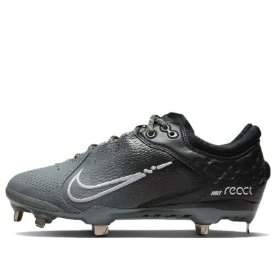 (WMNS) Nike Hyperdiamond 4 Elite 'Black Cool Grey' CZ5917-001 sold by KicksCrew