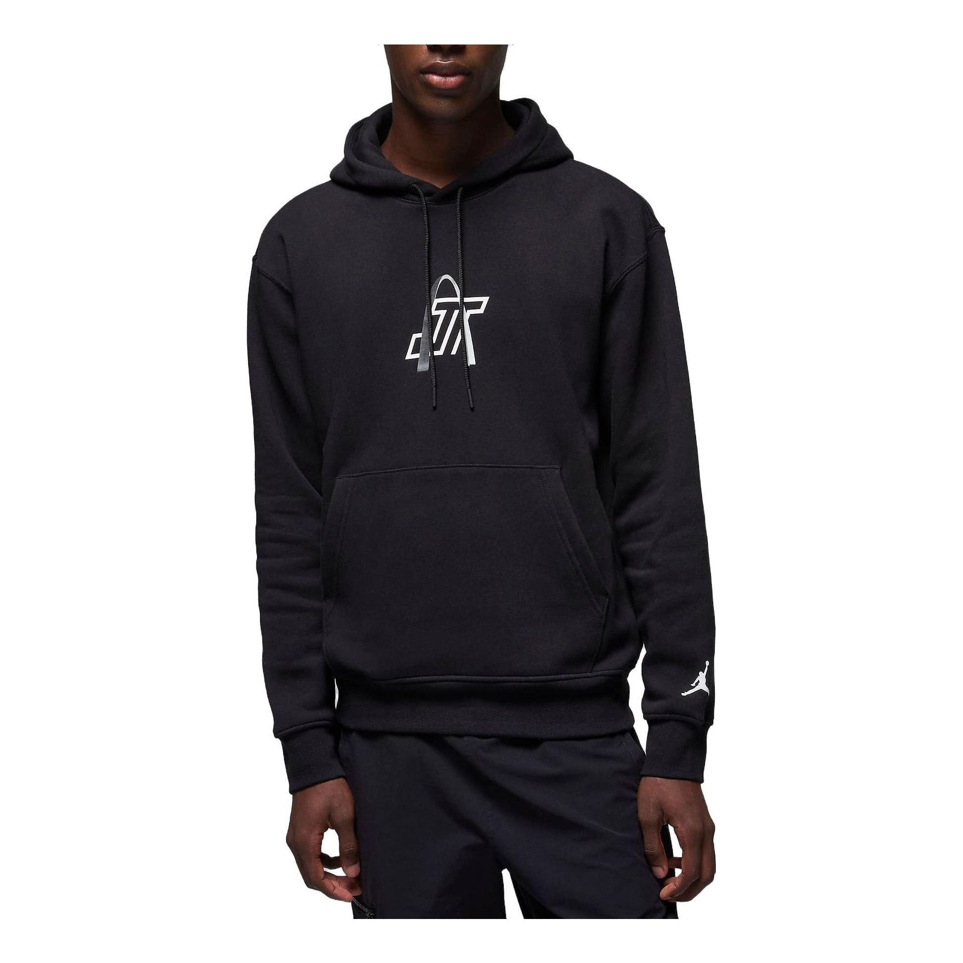 Air Jordan Tatum Fleece Pullover Hoodie 'Black' FZ3103-010 sold by KicksCrew
