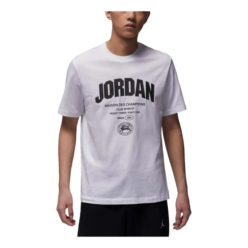 Air Jordan Sport Dri-FIT Graphic T-shirt Asia Sizing 'White' FZ1926-100 sold by KicksCrew