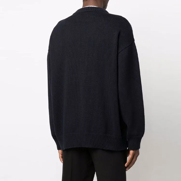 Balenciaga Est. 1917 College Logo Crewneck Sweater 'Black' 675267T32171000 sold by KicksCrew product image thumbnail 4