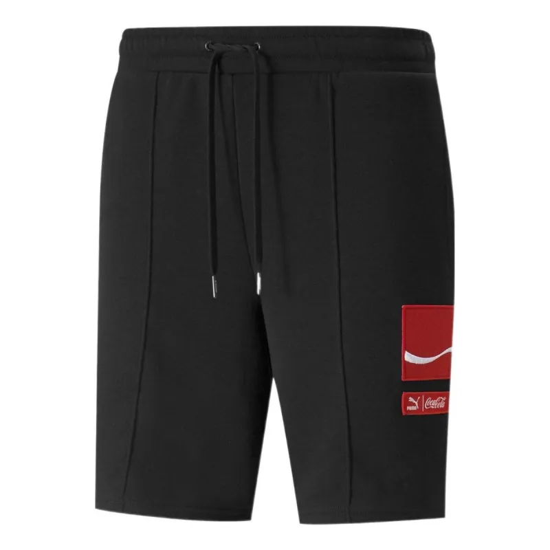 Puma X COCA-COLA Shorts 'Black' 536164-01 sold by KicksCrew