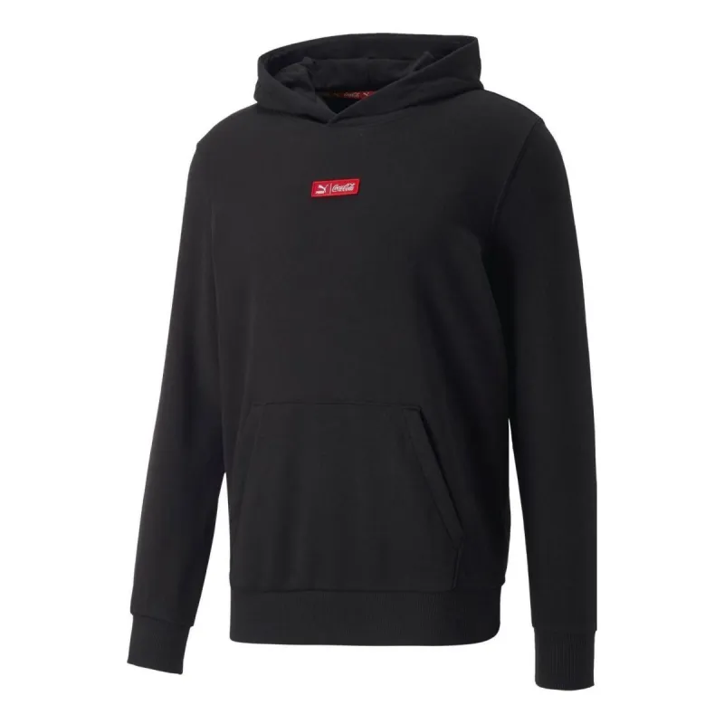 Puma X Coca Cola Hoodie 'Black' 536161-01 sold by KicksCrew