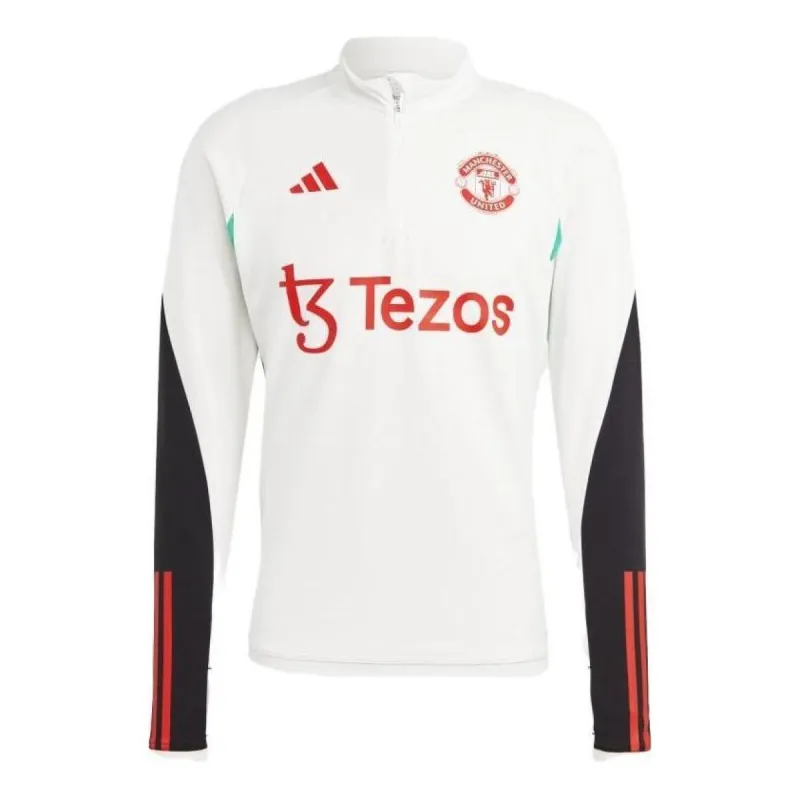 Adidas Manchester United Tiro 23 Training Top 'White Red' IA7292 sold by KicksCrew
