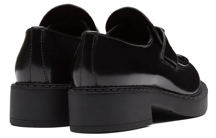 (WMNS) PRADA Leather Loafers 'Black' 1D246M_055_F0002_F_050 sold by KicksCrew product image thumbnail 5