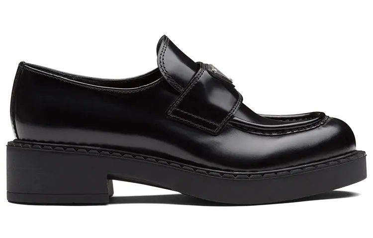 (WMNS) PRADA Leather Loafers 'Black' 1D246M_055_F0002_F_050 sold by KicksCrew product image thumbnail 2