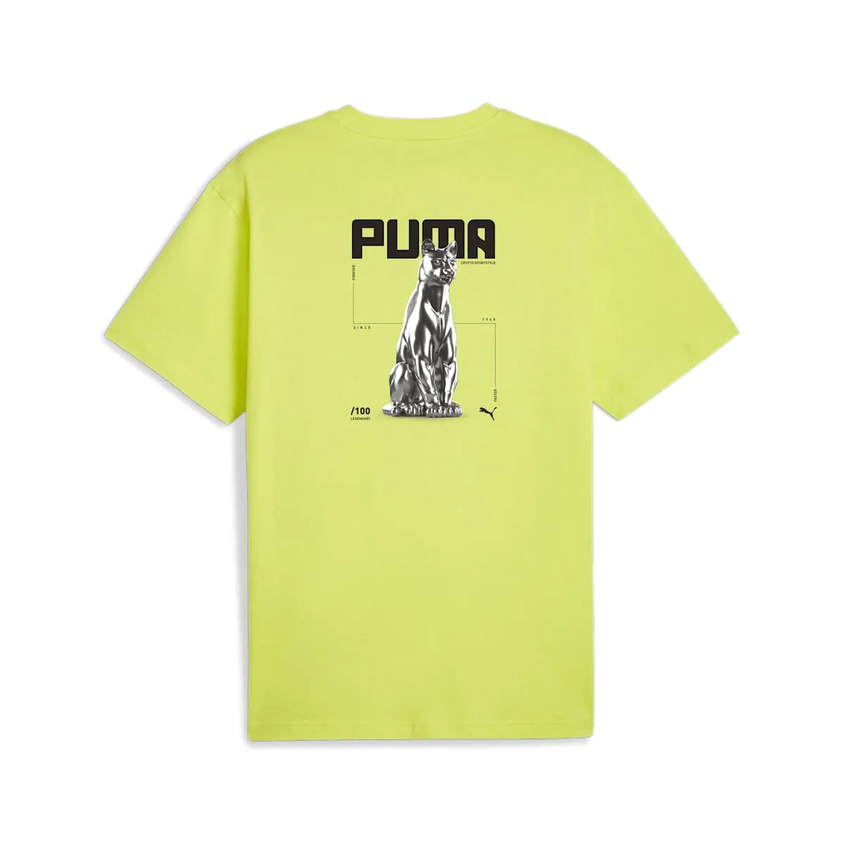 PUMA Animal Graphic T-shirt 'Lime Green' 629452-38 sold by KicksCrew product image thumbnail 2