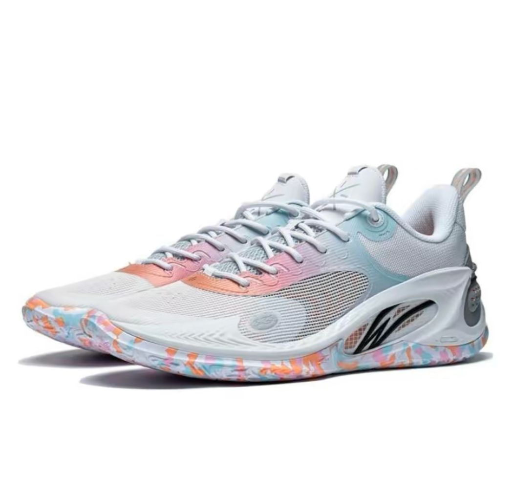 Li-Ning Wade 808 III 'White Pink' ABPT043-12 sold by KicksCrew product image thumbnail 2