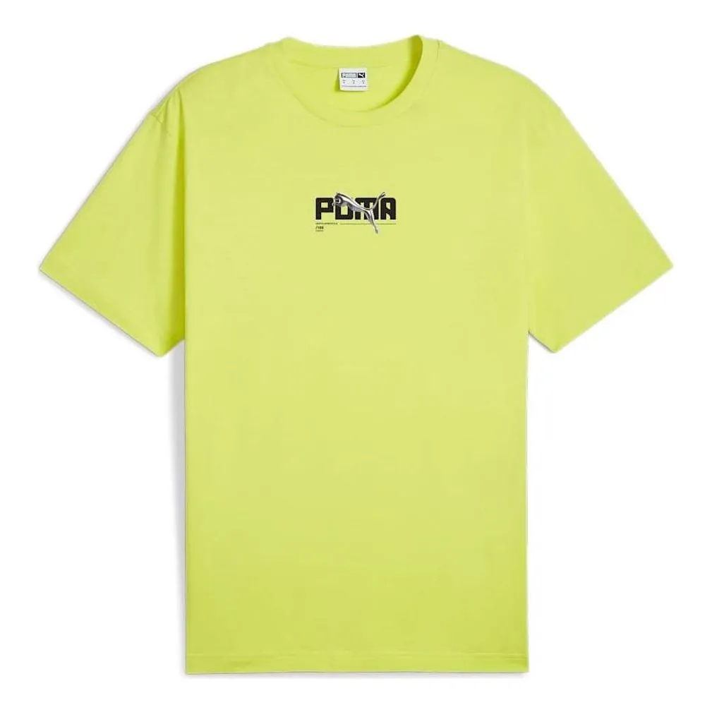 PUMA Animal Graphic T-shirt 'Lime Green' 629452-38 sold by KicksCrew