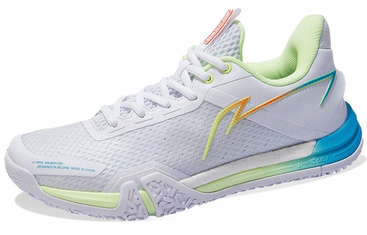 Li-Ning Ground Flying SE 'White Light Green' AYZS014-2 sold by KicksCrew product image thumbnail 3