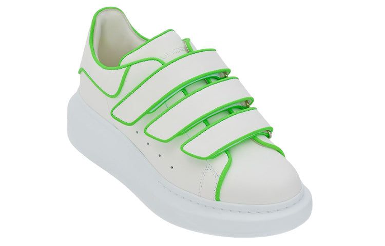 (WMNS) Alexander McQueen Oversize Sole Sneakers 'White Green' 721410WHGPF8964 sold by KicksCrew product image thumbnail 2