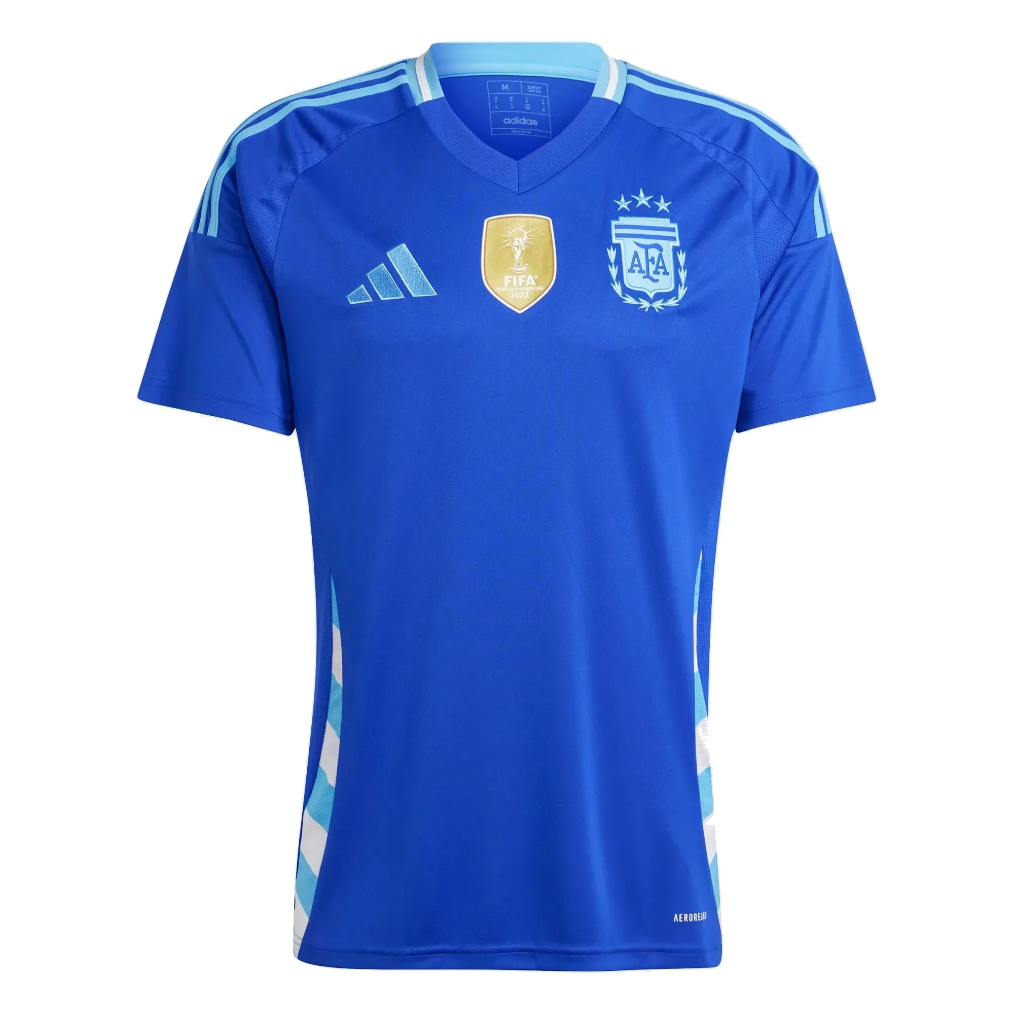 adidas Argentina 24 Away Fan Soccer Jersey Asia Sizing 'Lucid Blue' IP8413 sold by KicksCrew