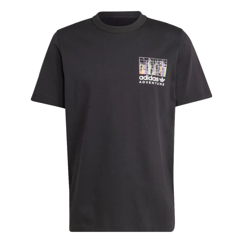 Adidas Adventure DTC Graphic T-Shirts 'Black' IL5171 sold by KicksCrew