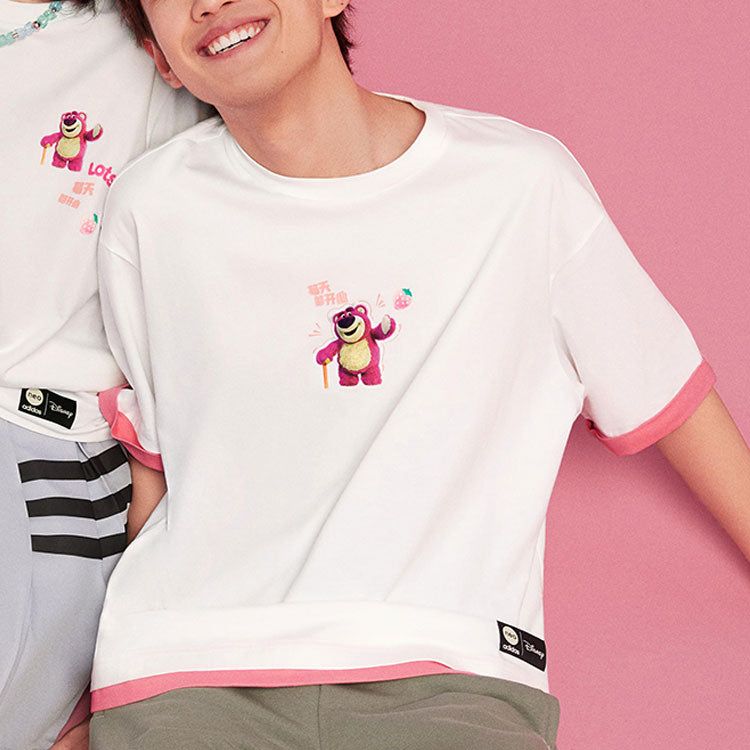 Adidas Lotso T-Shirts 'White' IP4052 sold by KicksCrew product image thumbnail 4