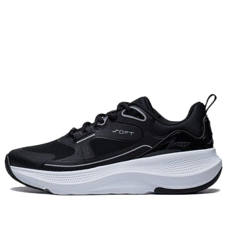 (WMNS) Li-Ning Soft Go 'Black White' AGLT126-2 sold by KicksCrew