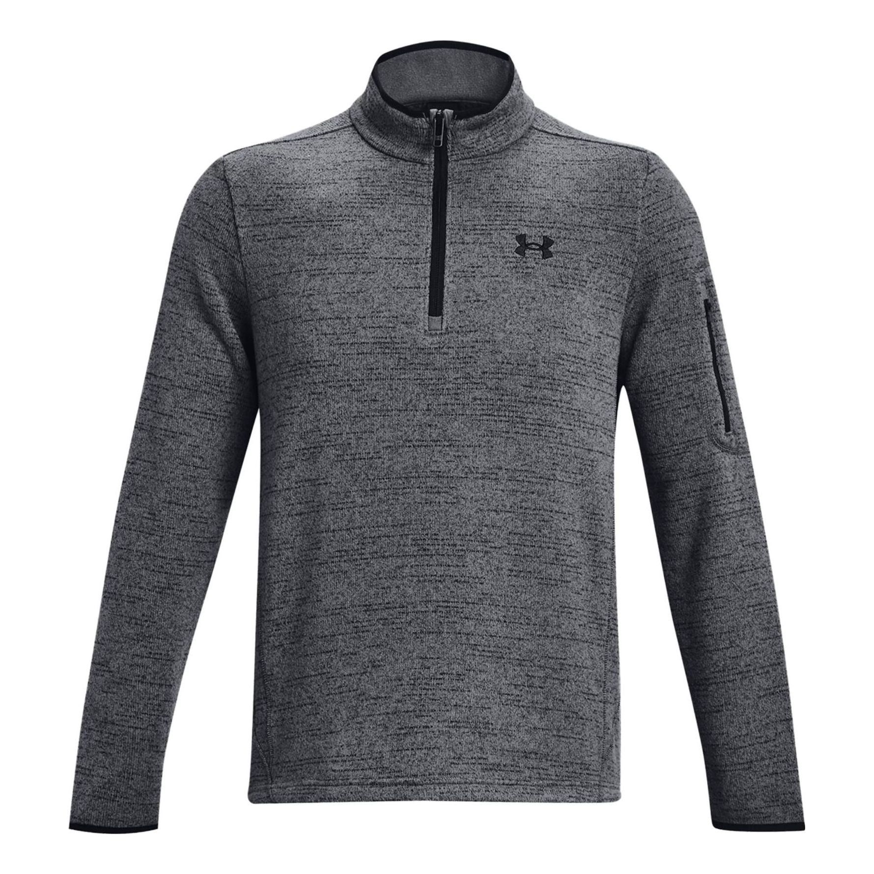 Under Armour Specialist 1/4 Zip Pullover 'Pitch Grey' 1380271-012 sold by KicksCrew