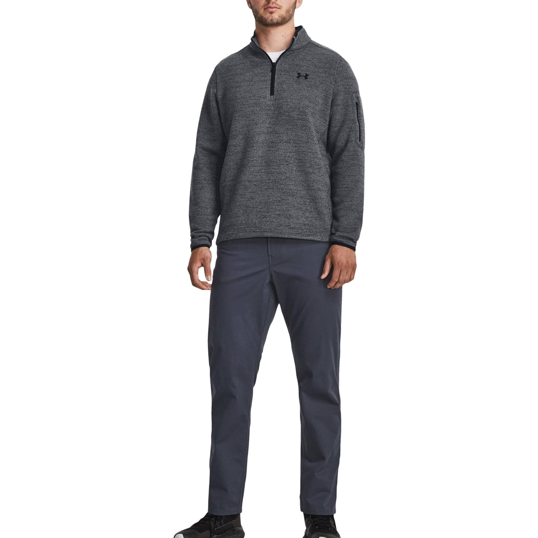 Under Armour Specialist 1/4 Zip Pullover 'Pitch Grey' 1380271-012 sold by KicksCrew product image thumbnail 3