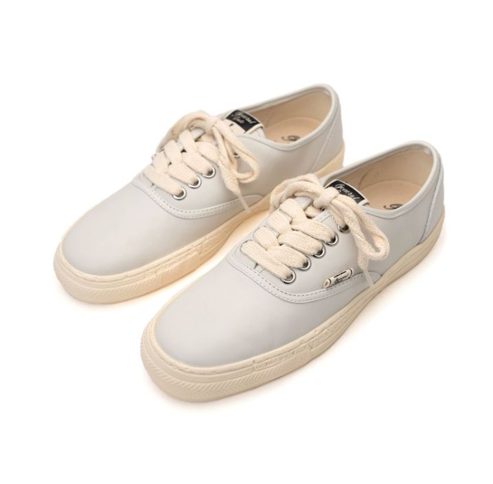 Maison MIHARA YASUHIRO PAST Sole 5 - Hole Leather Low-top Sneaker 'White' S09FW203-WHT sold by KicksCrew product image thumbnail 2
