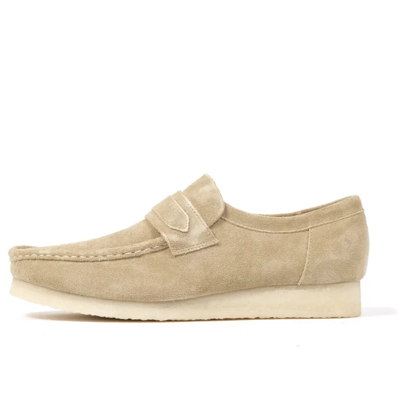 Clarks Wallabee Loafer Suede 'Maple' 26172504 sold by KicksCrew
