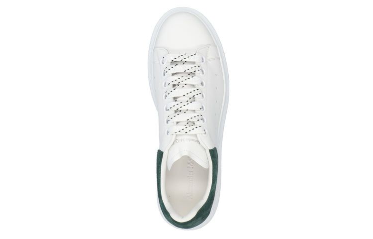 (WMNS) Alexander McQueen Oversized Low-Top Sneakers 'White Dark Green' 718139WIBN28936 sold by KicksCrew product image thumbnail 3