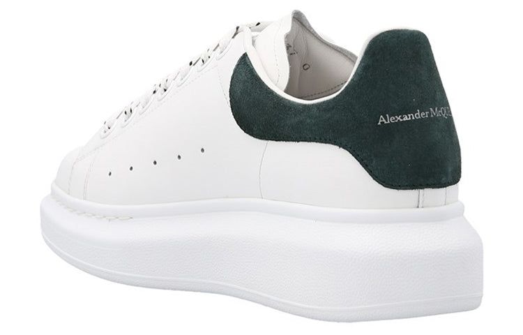 (WMNS) Alexander McQueen Oversized Low-Top Sneakers 'White Dark Green' 718139WIBN28936 sold by KicksCrew product image thumbnail 2