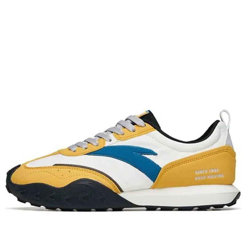 ANTA Heritage Low 'Yellow Blue White' 112218856-4 sold by KicksCrew