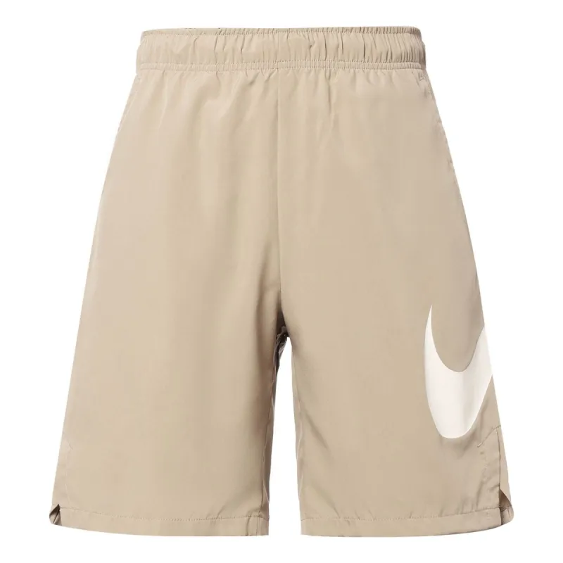 Nike Big Logo Sport Shorts 'Beige' FQ6997-247 sold by KicksCrew