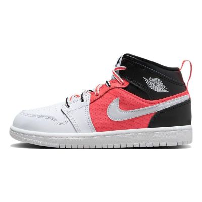 (PS) Air Jordan 1 Mid SE 'White Infrared' FB4418-016 sold by KicksCrew