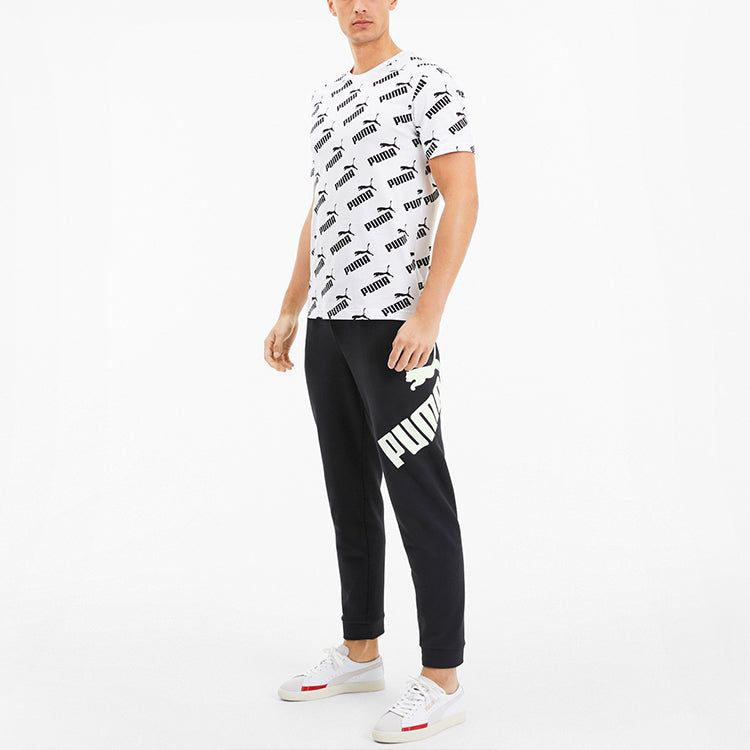 Puma Big Logo Track Pants 'Black' 582875-01 sold by KicksCrew product image thumbnail 3