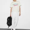 Gucci Cotton Jersey T-Shirt With Gucci Print 'Off White' 785345-XJGIM-9095 sold by KicksCrew