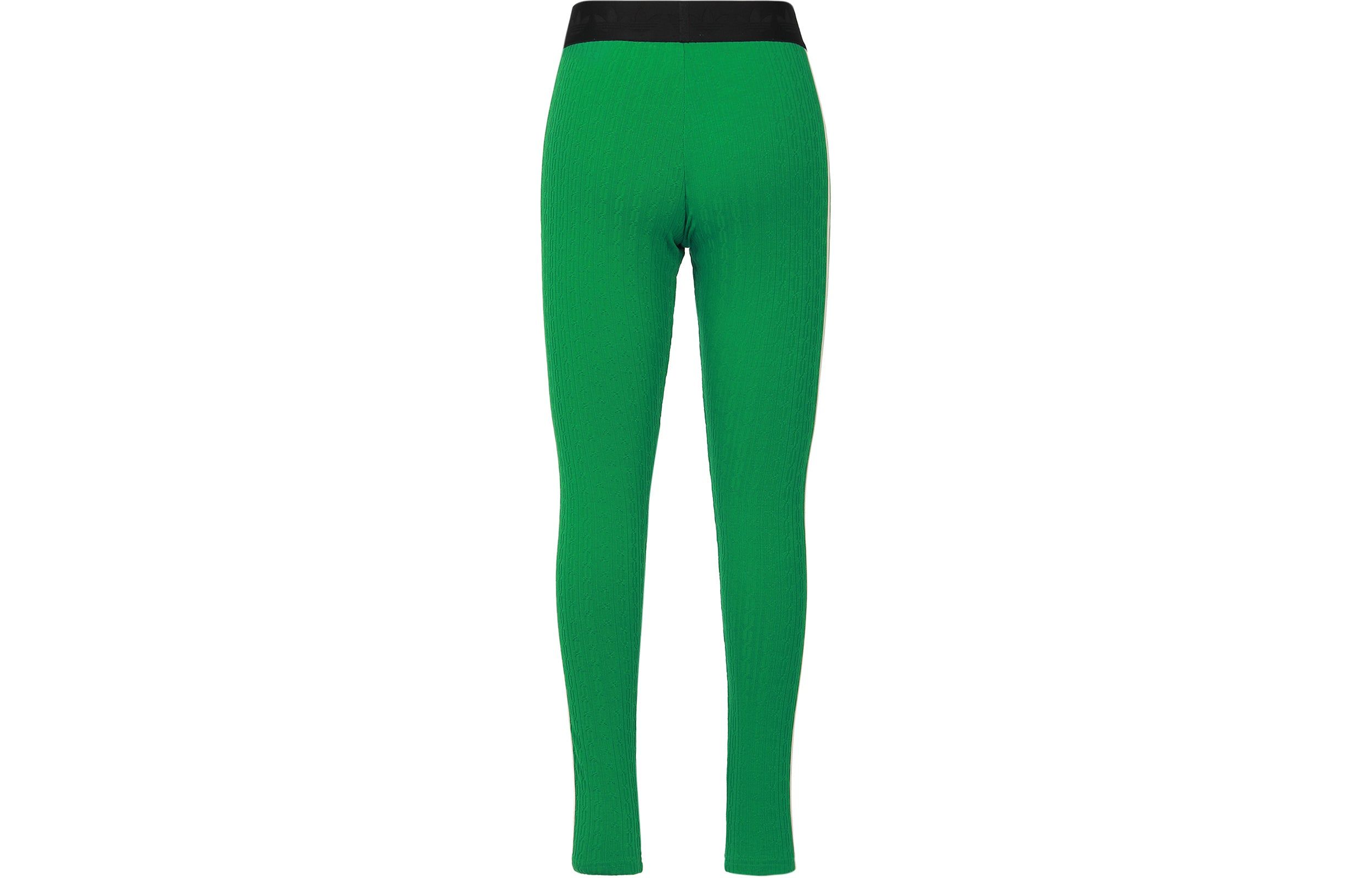 (WMNS) adidas Adicolor 70s Knit Leggings 'Green' IK7847 sold by KicksCrew product image thumbnail 2
