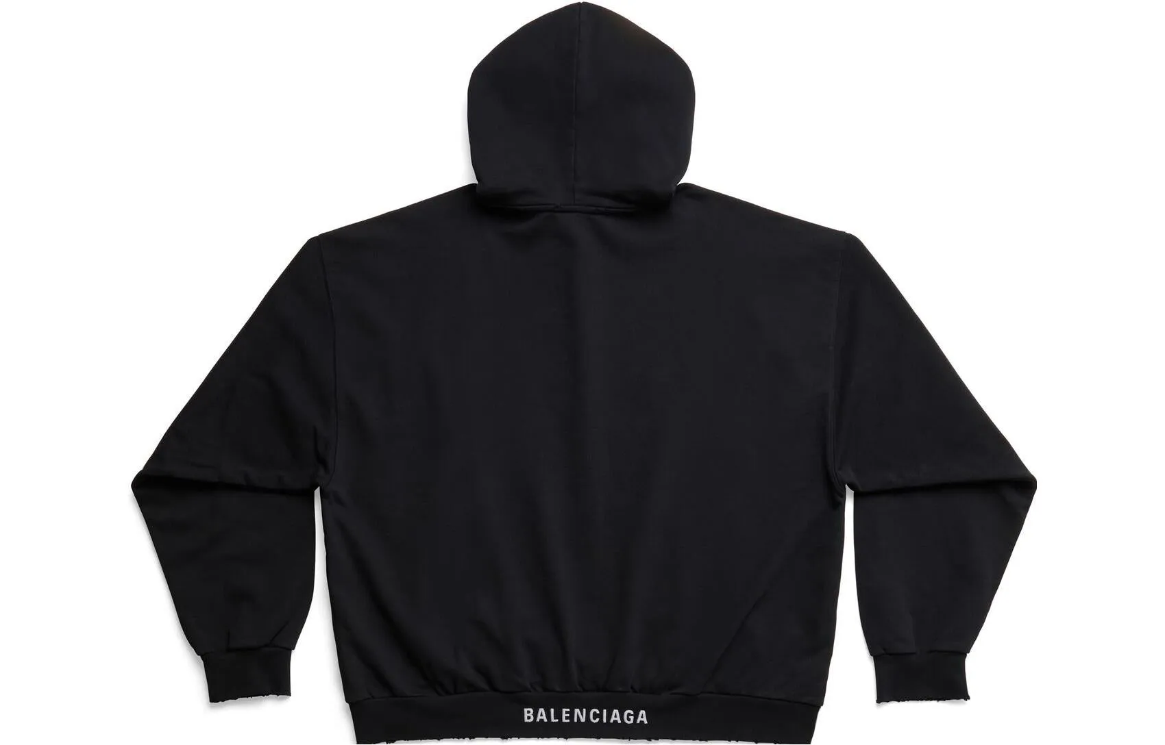 Balenciaga Hoodie Medium Fit 'Black Faded' 742603TOVF39034 sold by KicksCrew product image thumbnail 2