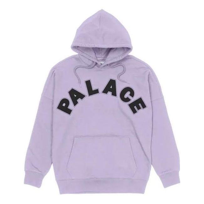 Palace FW22 Cut Out Hood Lilac Logo Hoodie 'Purple' P21CS164 sold by KicksCrew