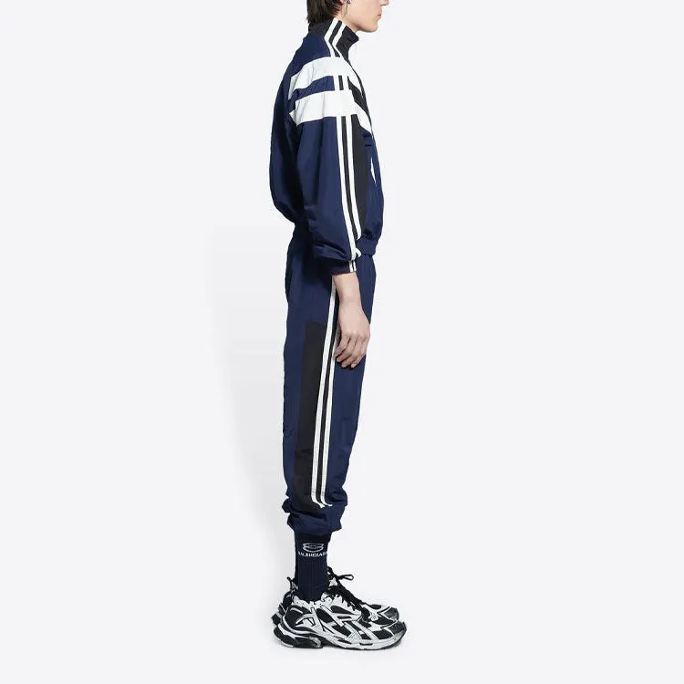 Balenciaga Sporty B Tracksuit Pants 'Indigo Black White' 681254TKO484063 sold by KicksCrew product image thumbnail 5